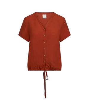 Trespass Dames/Dames Beatrice Top (Verbrande Sienna)