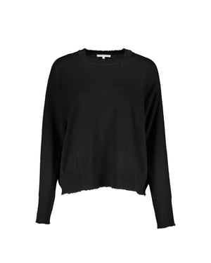 Ontspannen Pasvorm Merino Wol Pullover Trui