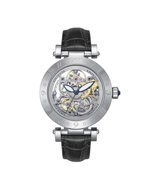 Empress Theodora Automatic Leather-Band Watch