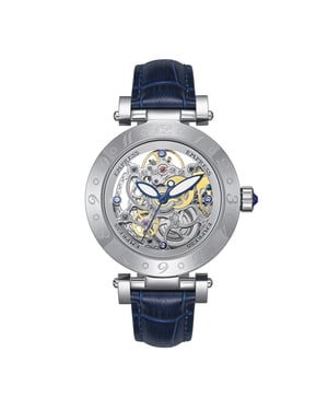 Empress Theodora Automatic Leather-Band Watch