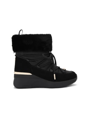 Carvela Suede Fabric Skyline Wedge Bootie Sneakers