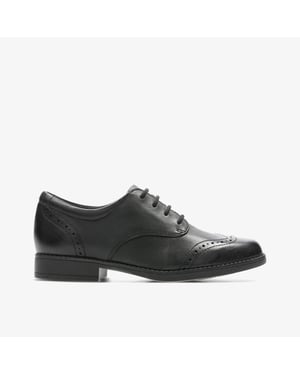 Sami Walk K Black Leather Shoes
