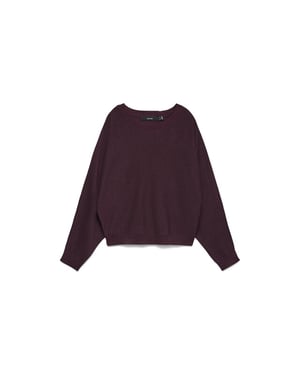 Vero Moda Vmhappyglitter ls o-nk batwing pull