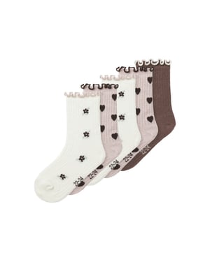 Name It Meisjes sokken nmfnetti 5-pack print