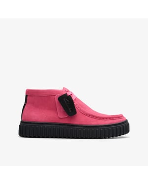 Tor Hill Older Fuchsia Suede Boots