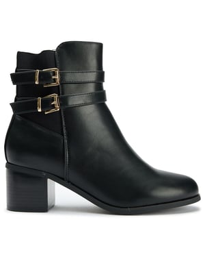 Solesister Jodi Chelsea Wide Fit Boots