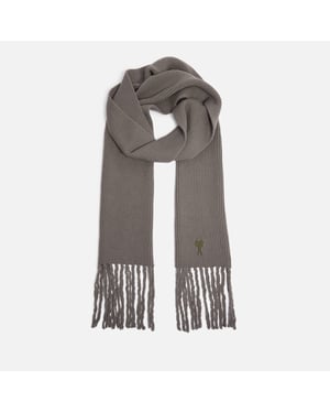 Accessoires Ami Paris Adc Sjaal in Khaki