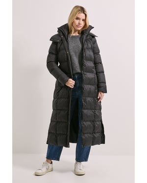 Fur Trim Padded Puffer Coat