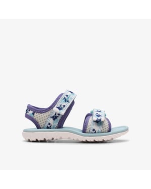 SurfingTide Toddler Silver Sandals