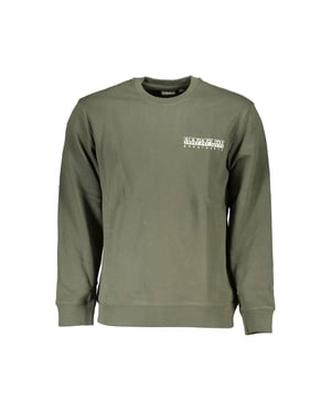 Rondhals Sweatshirt Box Logo Stijl