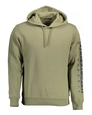 Grafische Hoodie Pullover Lange Mouw