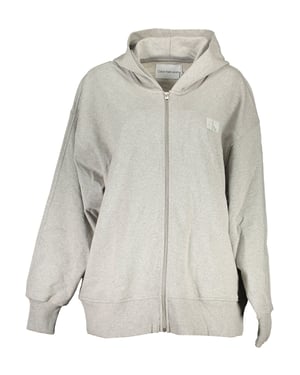 Relaxed Fit Zipup Hoodie