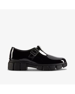 Evyn Bar Youth Black Patent Shoes
