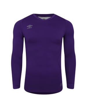 Umbro Heren Elite V Neck Base Layer Top (Helder paars)