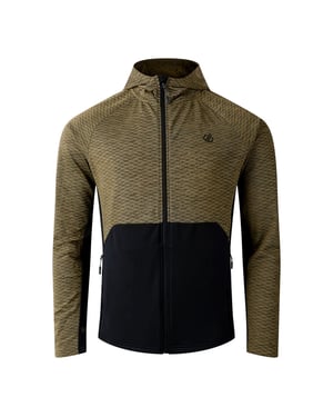 Dare 2B Heren Assimilate III Core Stretch Midlayer (Martini Olijf/Zwart)