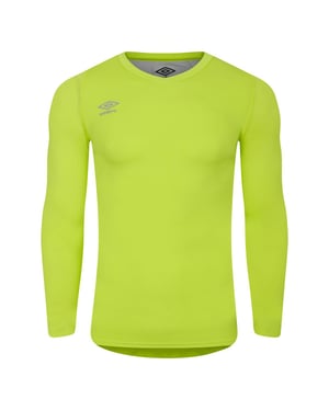 Umbro Heren Elite V Neck Base Layer Top (Zure kalk)