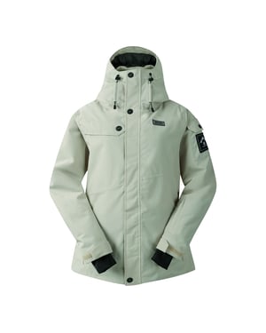 Dare 2B Dames/Dames Ski Life Dash Print Ski-jas (Gletsjer Groen)