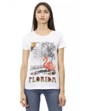 Florida Flamingo Grafisch T-shirt
