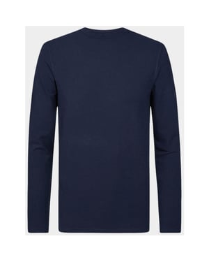 Profuomo T-shirt lange mouw pp2t00002b/p