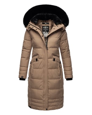 Navahoo Dames Winterjas Fahmiyaa – Lang, Warm & Functioneel met Capuchon