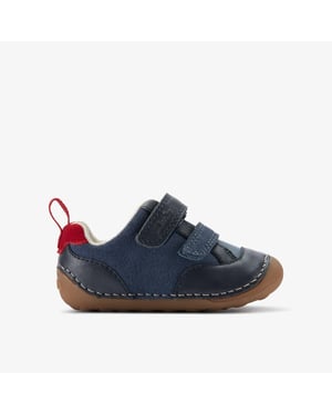 Tiny Fun T Navy/Red Shoes