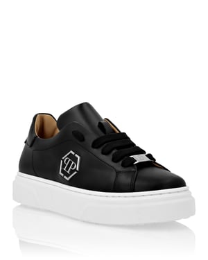Leather Lo-Top Sneakers The Plein Original