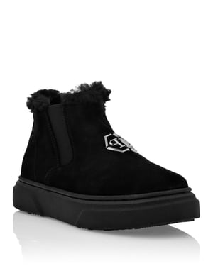 Eco Shearling Mocka Ankle Boots