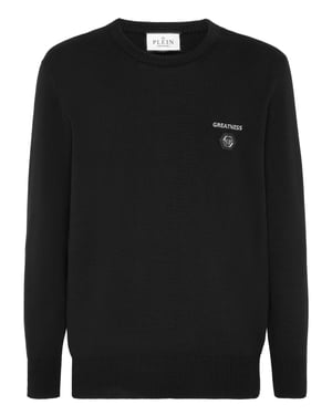 Rundhalsad pullover Greatness