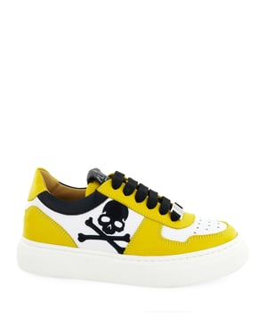 Löpare sneaker skalle