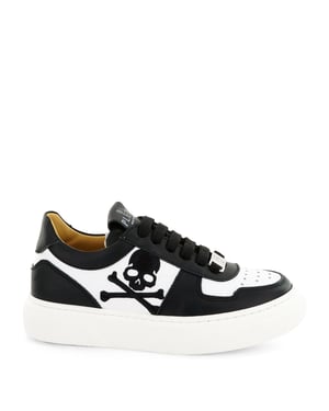 Löpare sneaker skalle