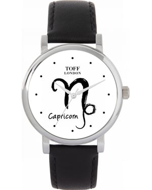Toff London TLWS-35801 Ladies White Capricorn Watch