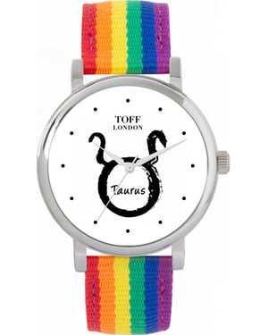 Toff London TLWS-72794 Ladies White Taurus Watch