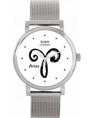 Toff London TLWS-35607 Ladies White Aries Watch