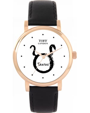 Toff London TLWS-35624 Ladies White Taurus Watch
