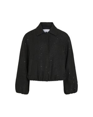 Vila Vicapsy ls glitter jacket -