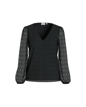Vila Vifero v-neck l/s top/dfs/pb