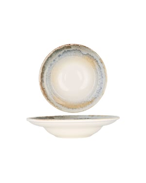 Bonna Pastabord knidos porselein 27 cm (400cc) set van 2