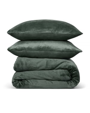 Phlox Dekbedovertrek flanel fleece eenpersoons 140x220 cm + 1 kussensloop -