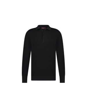Aeden Donnel knit longsleeve polo