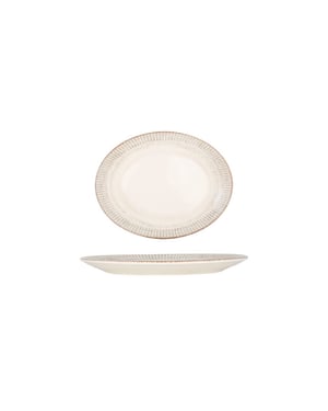 Bonna Serveerschaal galata porselein 25 cm set van 2