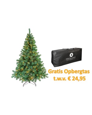 Excellent Trees Kerstboom ® led stavanger green 180 cm met verlichting nu met