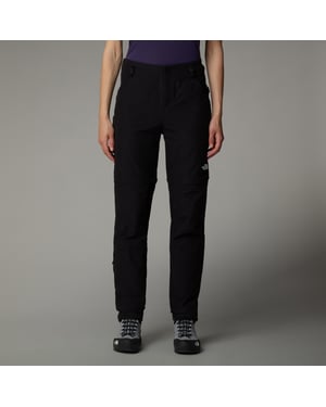 Women's Exploration Convertible Straight Trousers TNF Black-Npf