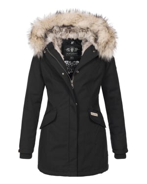 Navahoo Dam Vinterparka Cristal – Premium Kollektion med Avtagbar Fuskpäls