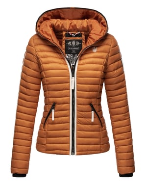 Navahoo Dames Gewatteerde Jas Kimuk Princess – Licht, Modern & Met Capuchon