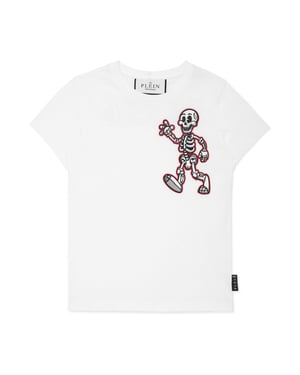T-shirt Rund Hals Ss Skully Gang