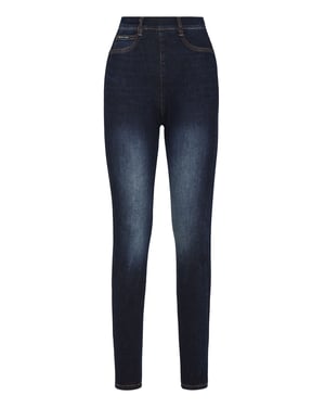 Superhög midja jeggings
