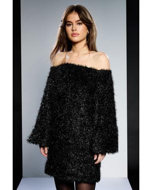 Runway 1.8.1.8 Tinsel Mini Dress