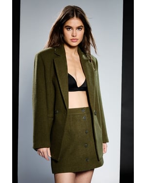 Runway 1.8.1.8 Wool Mix Mini Skirt