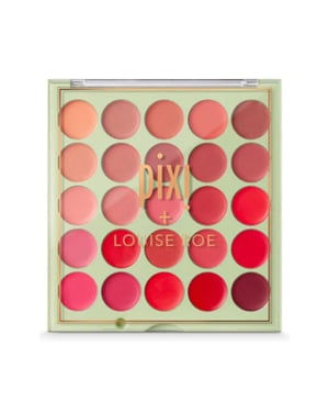 Pixi + Louise Roe Cream Rouge Palette Cream Colour Palette - 25x Lip Shades 16g