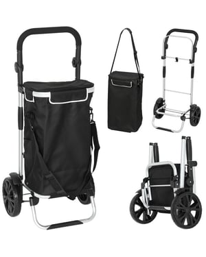 4goodz Boodschappentrolley met koelvak 40 liter -